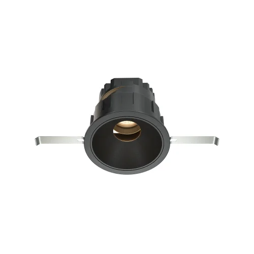 Светильник точечный LED Wise DL057-10W3K-B Maytoni чёрный на 1 лампу, основание чёрное в стиле хай-тек современный 