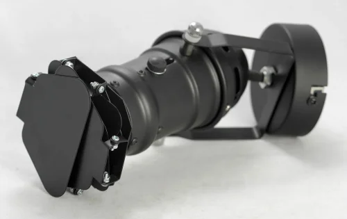 Спот с 1 лампой лофт Thornton GRLSP-9838 Lussole чёрный E14 в стиле лофт прожектор фото 3