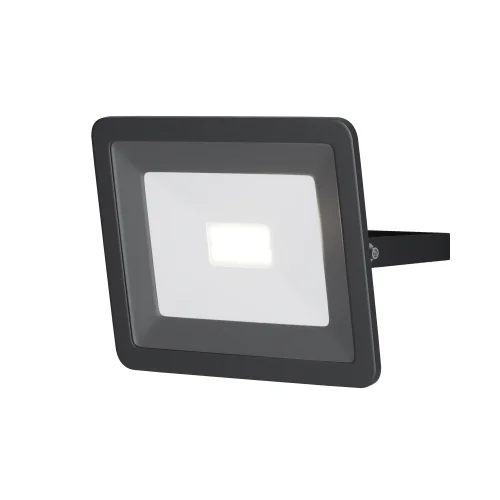 Прожектор LED Flood FL001-L10B4K Maytoni уличный IP чёрный на 1 лампу, плафон прозрачный в стиле современный хай-тек LED