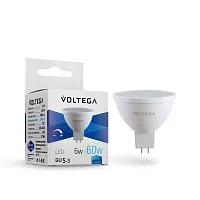 Лампа LED 7171 Voltega VG2-S1GU5.3cold6W-D  GU5.3 6вт