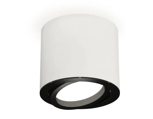Светильник накладной XS7401002 Ambrella light белый 1 лампа, основание белое в стиле модерн хай-тек круглый фото 3