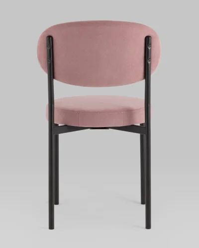 Стул Бриф SN велюр пыльно-розовый, 4шт./уп. УТ000040884 Stool Group, розовый/велюр, ножки/металл/, размеры - ***** фото 6