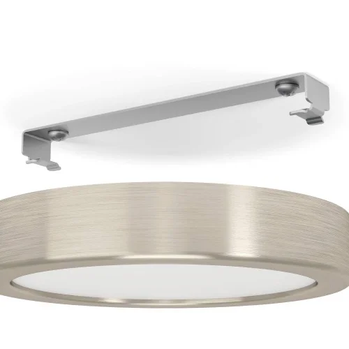 Светильник накладной LED Fueva 5 900583 Eglo белый 1 лампа, основание матовое никель в стиле современный круглый фото 3