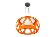 Светильник подвесной LED Somnambulist MD6156-S OR iLedex оранжевый 1 лампа, основание оранжевое в стиле современный хай-тек 