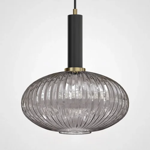 Светильник подвесной Ferm Living chinese lantern С Black / Gray 189639-26 ImperiumLoft серый на 1 лампу, основание чёрное в стиле современный лофт Светильник подвесной Ferm Living chinese lantern С Black / Gray 189639-26 ImperiumLoft серый на 1 лампу, основание чёрное в стиле современный лофт