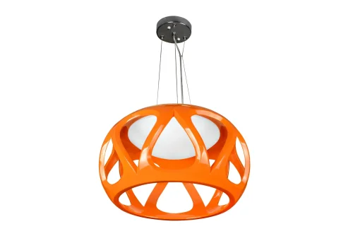 Светильник подвесной LED Somnambulist MD6156-S OR iLedex оранжевый 1 лампа, основание оранжевое в стиле современный хай-тек 