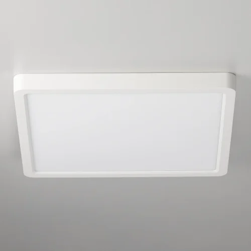 Светильник потолочный LED DIMM Бейсик CL738K240V Citilux белый 1 лампа, основание белое в стиле современный хай-тек квадратный фото 2