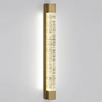 Бра LED Mirada 6681/12WL Odeon Light прозрачный 1 лампа, основание античное бронза в стиле современный 