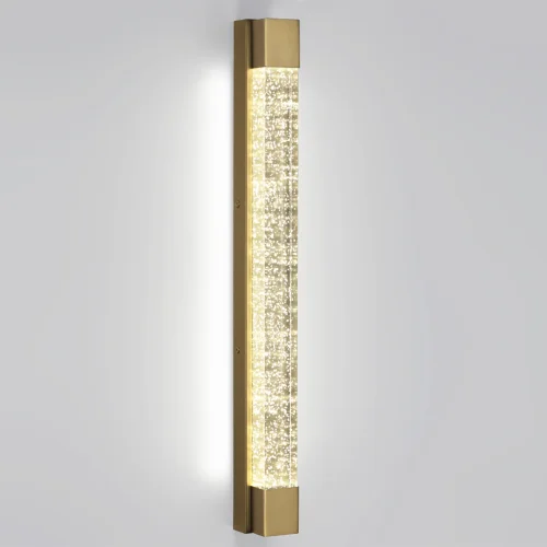 Бра LED Mirada 6681/12WL Odeon Light прозрачный на 1 лампа, основание античное бронза в стиле современный 