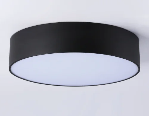 Светильник потолочный LED Air Alum FV5525 Ambrella light чёрный 1 лампа, основание чёрное в стиле современный хай-тек  фото 4