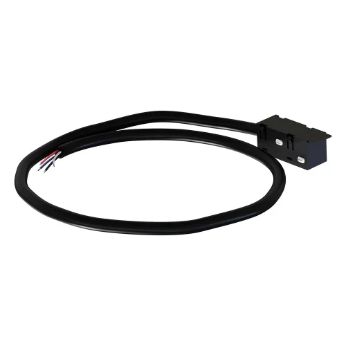 Коннектор для ввода питания Optima A740106N Arte Lamp чёрный в стиле для светильников серии Optima optima магнитная