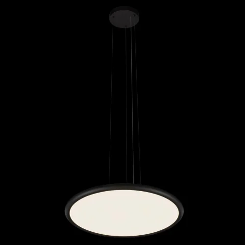Светильник подвесной LED Sweety 10454/400P Black LOFT IT белый на 1 лампу, основание чёрное в стиле современный хай-тек круглый фото 2
