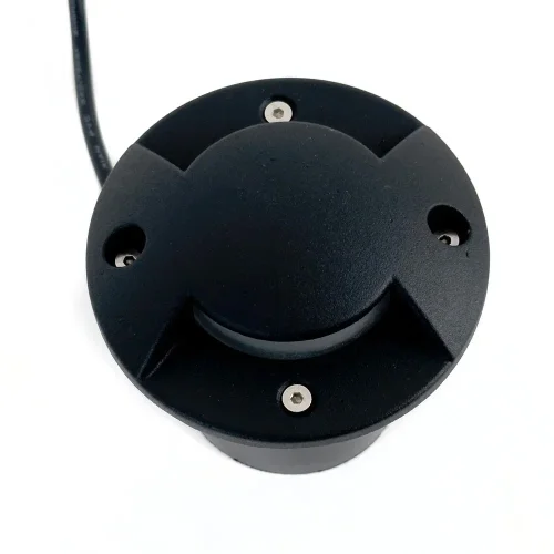 Встраиваемый светильник уличный LED Pat LH062010 LightHall уличный IP67 чёрный на 1 лампу, плафон чёрный в стиле современный LED