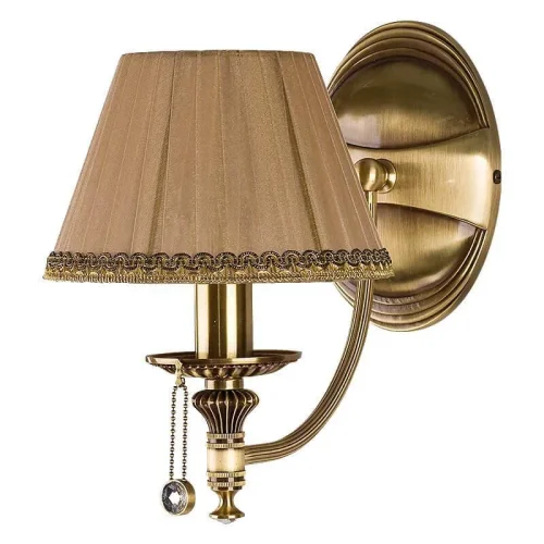 Бра Nico Abazur NIC-K-1(P/A) Kutek коричневый на 1 лампа, основание бронзовое в стиле классический 