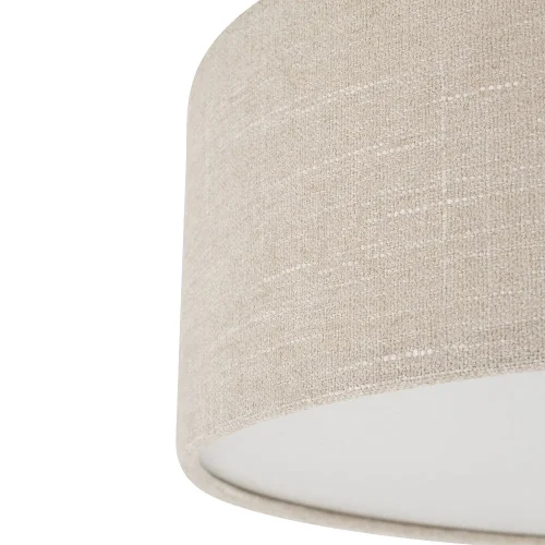 Светильник подвесной Santana L 11653-NW Nowodvorski бежевый на 1 лампу, основание золотое в стиле лофт фото 5