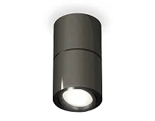 Светильник накладной Techno spot XS7403060 Ambrella light чёрный 1 лампа, основание чёрное в стиле хай-тек модерн круглый