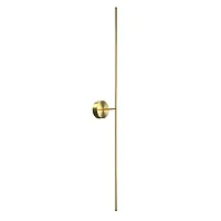 Бра LED Elegant C084WL-L18BS2.7K Maytoni латунь на 1 лампу, основание латунь в стиле современный хай-тек отражённый свет
