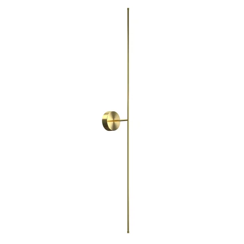 Бра LED Elegant C084WL-L18BS2.7K Maytoni латунь на 1 лампу, основание латунь в стиле современный хай-тек отражённый свет