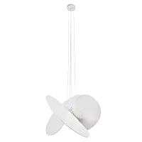 Светильник подвесной LED Levante 10392/600 LOFT IT белый на 1 лампу, основание белое в стиле современный 