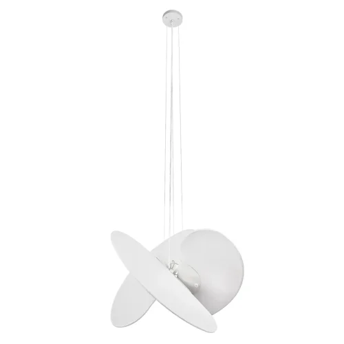 Светильник подвесной LED Levante 10392/600 LOFT IT белый на 1 лампу, основание белое в стиле современный 