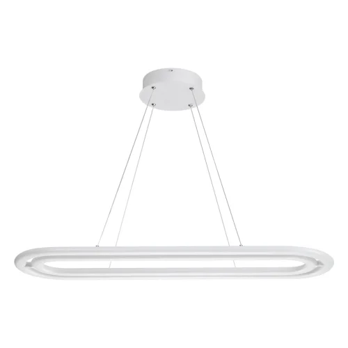 Светильник подвесной LED с пультом Ondo 359172 Novotech белый 1 лампа, основание белое в стиле хай-тек с пультом фото 3