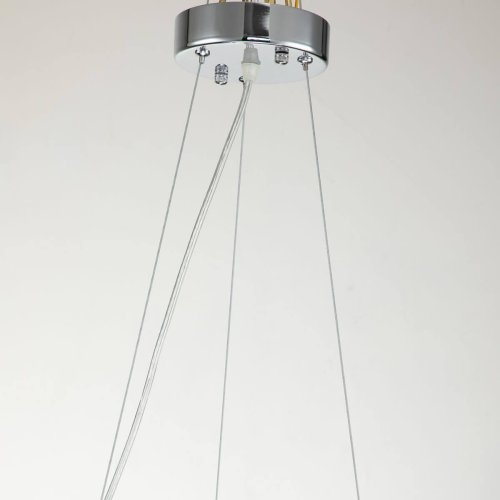 Люстра подвесная Beluta 3018-5P Favourite белая на 5 ламп, основание хром в стиле современный  фото 3