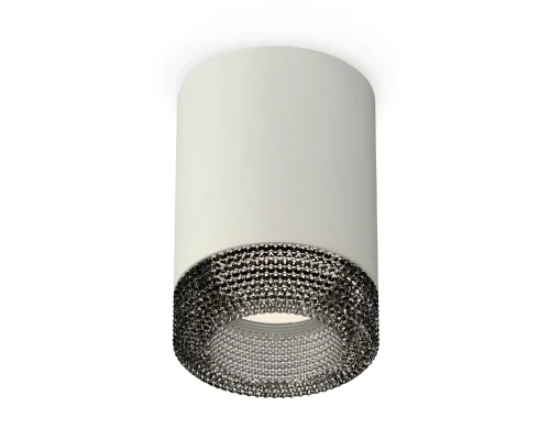Светильник накладной Techno spot XS7423002 Ambrella light серый 1 лампа, основание серое в стиле хай-тек современный круглый
