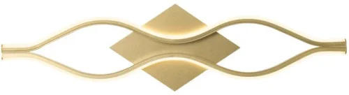 Бра LED Mebius 4741-1W Favourite золотой на 1 лампу, основание золотое в стиле современный 