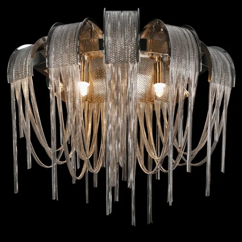 Бра Volver 10404W/C SN LOFT IT никель на 2 лампы, основание никель в стиле арт-деко цепочки фото 2 Бра Volver 10404W/C SN LOFT IT никель на 2 лампы, основание никель в стиле арт-деко цепочки фото 2