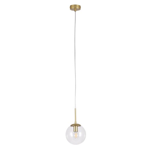 Светильник подвесной Volare A1915SP-1GO Arte Lamp прозрачный 1 лампа, основание золотое в стиле современный 