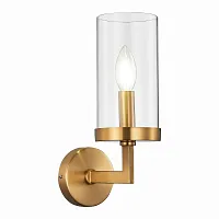 Бра Масайн (Masine) SL1171.301.01 ST-Luce прозрачный на 1 лампу, основание латунь в стиле современный Бра Масайн (Masine) SL1171.301.01 ST-Luce прозрачный на 1 лампу, основание латунь в стиле современный