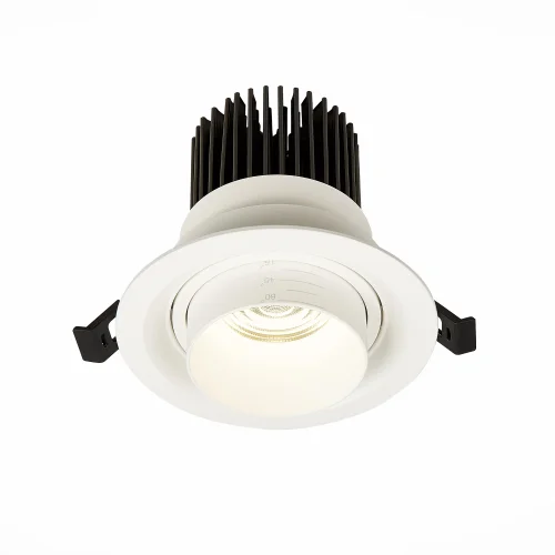 Светильник точечный LED ST701 ST701.548.12 ST-Luce белый 1 лампа, основание белое в стиле хай-тек  фото 4
