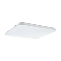 Светильник потолочный LED Frania 98447 Eglo белый 1 лампа, основание белое в стиле современный тарелка квадраты