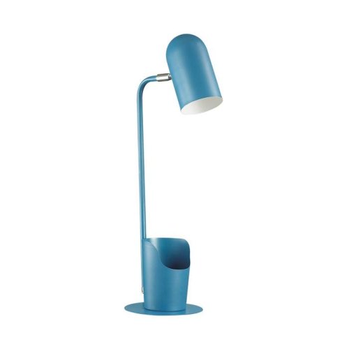 Настольная лампа Ejen 3690/1T Lumion синяя 1 лампа, основание синее металл в стиле современный 