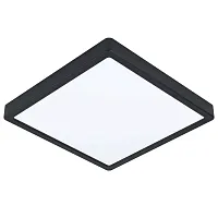 Потолочный светильник LED Argolis 2 900281 Eglo уличный IP44 чёрный 1 лампа, плафон белый в стиле современный LED