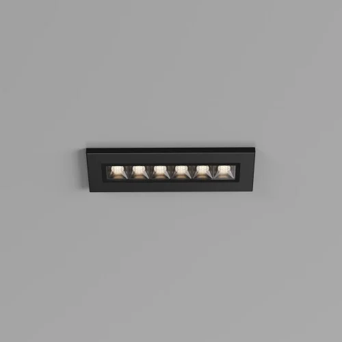 Встраиваемый светильник уличный LED Ghost O488DL-L6GF4K Maytoni уличный IP графит на 1 лампу, плафон графит в стиле современный хай-тек LED фото 3