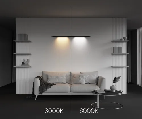Светильник Basis для штанговой системы освещения Axity 3000-6000К 12Вт 120° C100CL-L500-12W3-6K-B Maytoni чёрный для шинопроводов серии Axity Maytoni чёрный фото 7