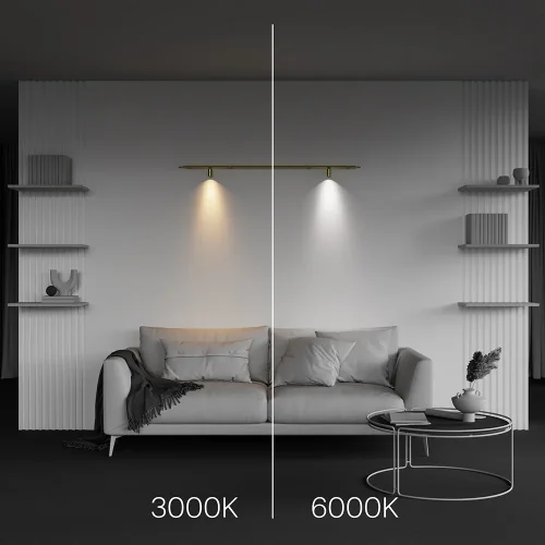 Светильник Focus Led для штанговой системы освещения Axity 3000-6000К 5Вт 36° C103CL-5W3-6K-BS Maytoni латунь для шинопроводов серии Axity Maytoni латунь фото 6