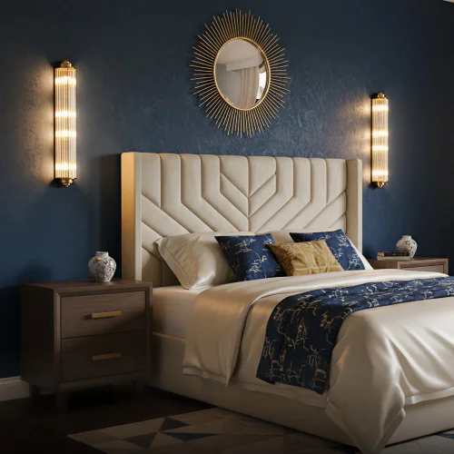 Бра Verdon CL448023 Citilux прозрачный на 4 лампы, основание бронзовое в стиле классический современный фото 4