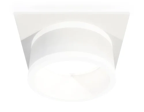 Светильник точечный XC8061019 Ambrella light белый 1 лампа, основание белое в стиле хай-тек 