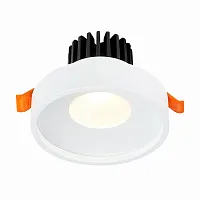 Светильник точечный LED St751 ST751.538.10 ST-Luce белый 1 лампа, основание белое в стиле хай-тек современный 