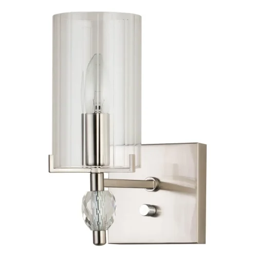 Бра Stine 2704-1W Favourite прозрачный на 1 лампа, основание никель в стиле современный 