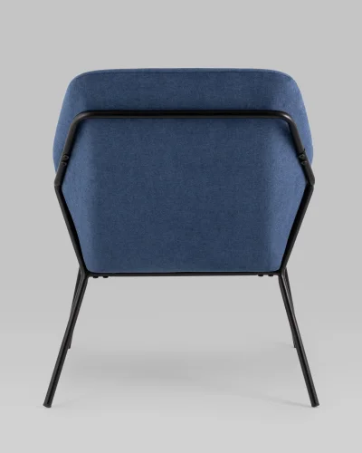 Кресло Шелфорд New, синий УТ000038602 Stool Group, /, ножки//чёрный, размеры - *810***660*680мм фото 6