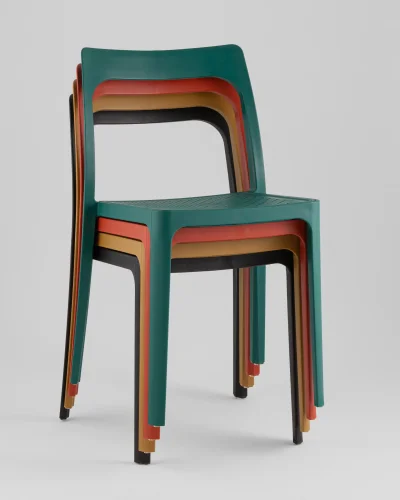 Стул Marty, пластиковый, красный УТ000039191 Stool Group, /, ножки/пластик/красный, размеры - *767***505*500 фото 8