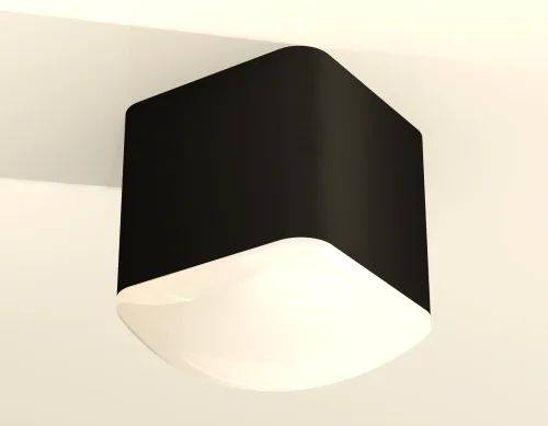 Светильник накладной Techno Spot XS XS7806041 Ambrella light чёрный 1 лампа, основание чёрное в стиле хай-тек современный квадратный фото 2
