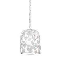 Светильник подвесной V1770-0/1S Vitaluce без плафона на 1 лампу, основание белое в стиле флористика Светильник подвесной V1770-0/1S Vitaluce без плафона на 1 лампу, основание белое в стиле флористика