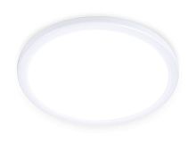 Светильник точечный LED DLR307 Ambrella light белый 1 лампа, основание белое в стиле модерн хай-тек 