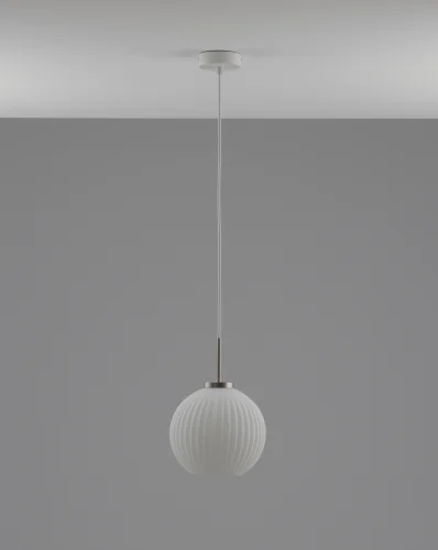 Светильник подвесной Ivory V11316-1P Moderli белый на 1 лампу, основание белое в стиле классический прованс фото 2 Светильник подвесной Ivory V11316-1P Moderli белый на 1 лампу, основание белое в стиле классический прованс фото 2