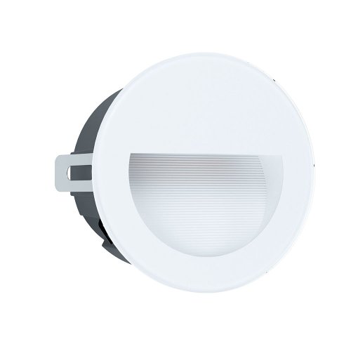 Встраиваемый светильник Aracena 99577 Eglo уличный IP65 белый 1 лампа, плафон белый в стиле современный LED