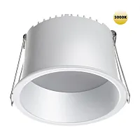 Светильник точечный LED Tran 359236 Novotech белый 1 лампа, основание белое в стиле современный хай-тек 